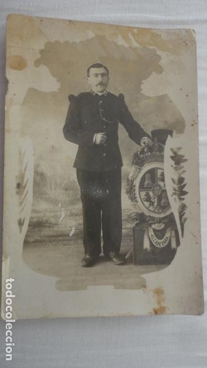 Militaria: ANTIGUA FOTOGRAFIA.MILITAR.ACADEMIA? ALCANTARA.FOTOGRAFIA MILITAR.BARCELONA.
