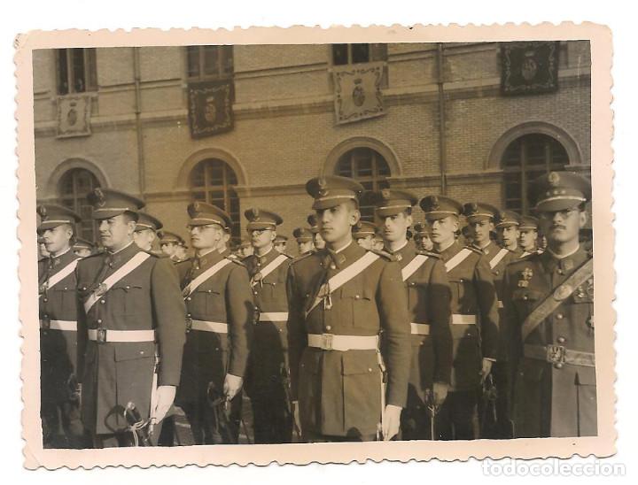 Military Antiques: OFICIALES ESPA&Ntilde;OLES EN FECHA 15 DE DICIEMBRE DE 1948 EN LA JURA DE BANDERA