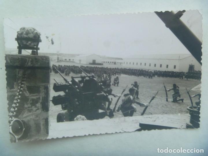 Militaria: LA LEGION : FOTO DE MISA DE CAMPA&Ntilde;A EN EL CUARTEL DE LA LEGION DE EL AAIUN ( SAHARA )