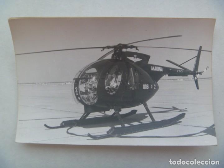 Militaria: AVIACION : FOTO DE HELICOPTERO DE LA MARINA ESPA&Ntilde;OLA , FUERZA AERO NAVAL