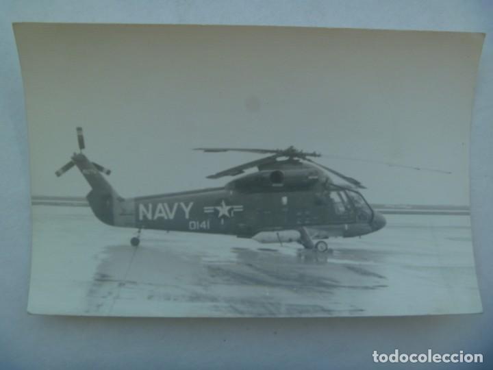 Militaria: AVIACION : FOTO DE HELICOPTERO DE LA MARINA ESTADOS UNIDOS , US NAVY