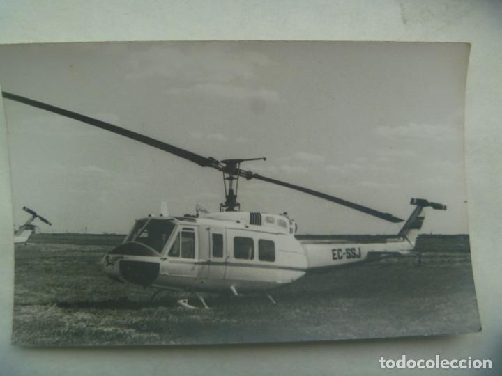 Militaria: AVIACION : FOTO DE HELICOPTERO DEL SERVICIO DE SALVAMENTO (?)