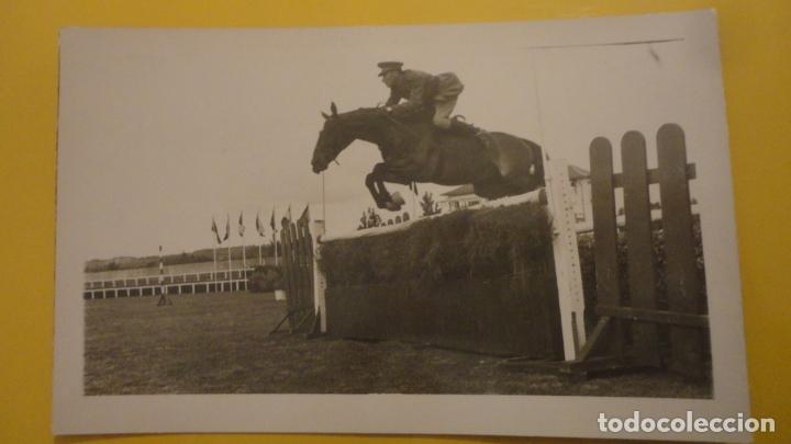 Militaria: ANTIGUA FOTOGRAFIA.EQUITACION MILITAR.FOTO B.ARROLA.MADRID 1952