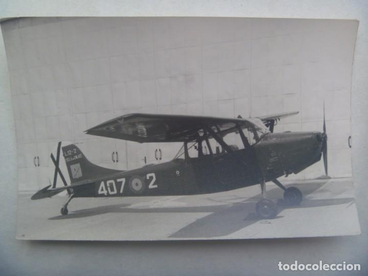 Militaria: AVIACION : FOTO DE AVION DE LA FUERZA AEREA ESPA&Ntilde;OLA, ESCUADRILLA DE ENLACE