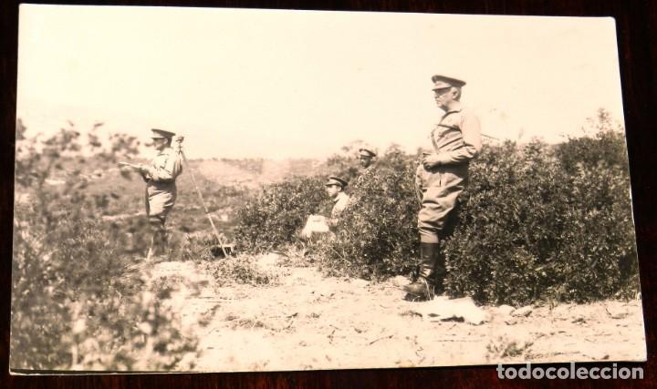 Militaria: FOTO POSTAL DEL CAPITAN ALONSO, BENI AROS, SEPTIEMBRE DE 1932, NO CIRCULADA, ESCRITA.