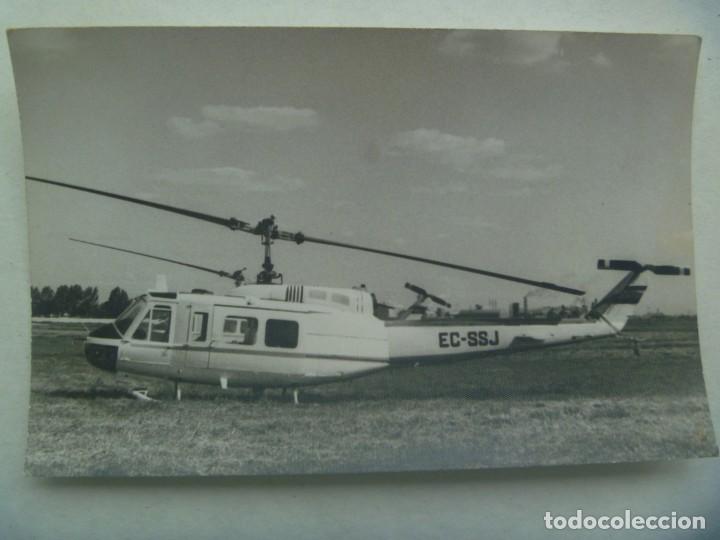 Militaria: AVIACION : FOTO DE HELICOPTERO DEL SERVICIO DE SALVAMENTO (?)