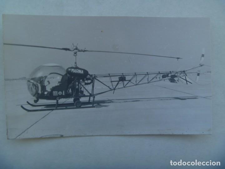 Militaria: AVIACION : FOTO DE HELICOPTERO DE LA MARINA ESPA&Ntilde;OLA , FUERZA AERO NAVAL