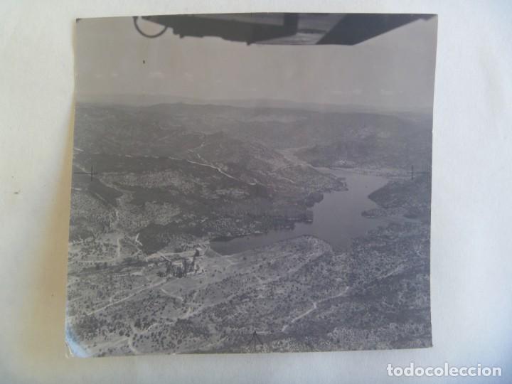 Militaria: AVIACION : FOTO AEREA DEL PANTANO DE ENCINAREJO ( JAEN ), 1971. CON CU&Ntilde;O 2&ordf; REGION AEREA