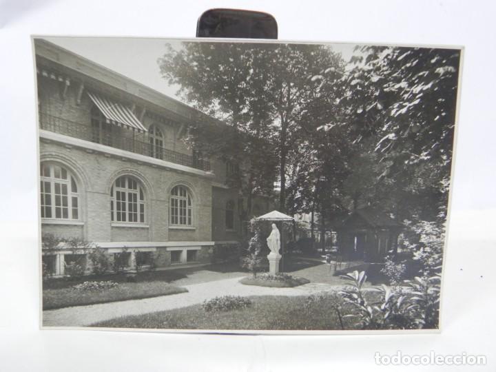 Militaria: FOTOGRAFIA DEL HOSPITAL ESPA&Ntilde;OL DE PARIS PARA LOS HERIDOS DE LA GUERRA. A&Ntilde;O 1916, CRUZ ROJA, MIDE 17