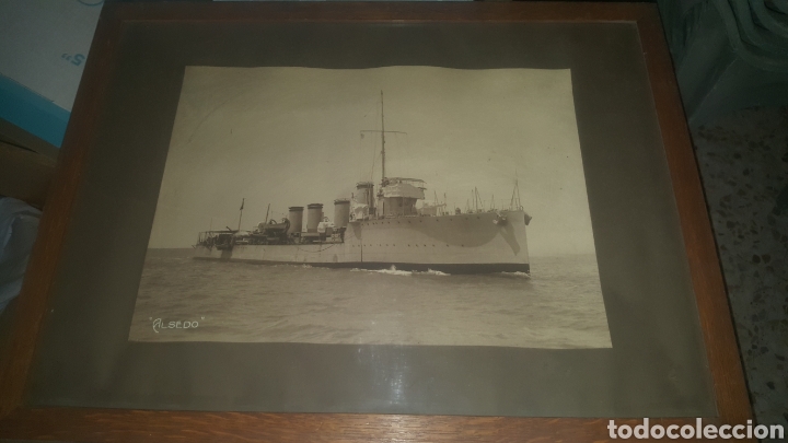 Militaria: fotografia de &rdquo;El Alsedo&rdquo; destructor de la Armada Espa&ntilde;ola