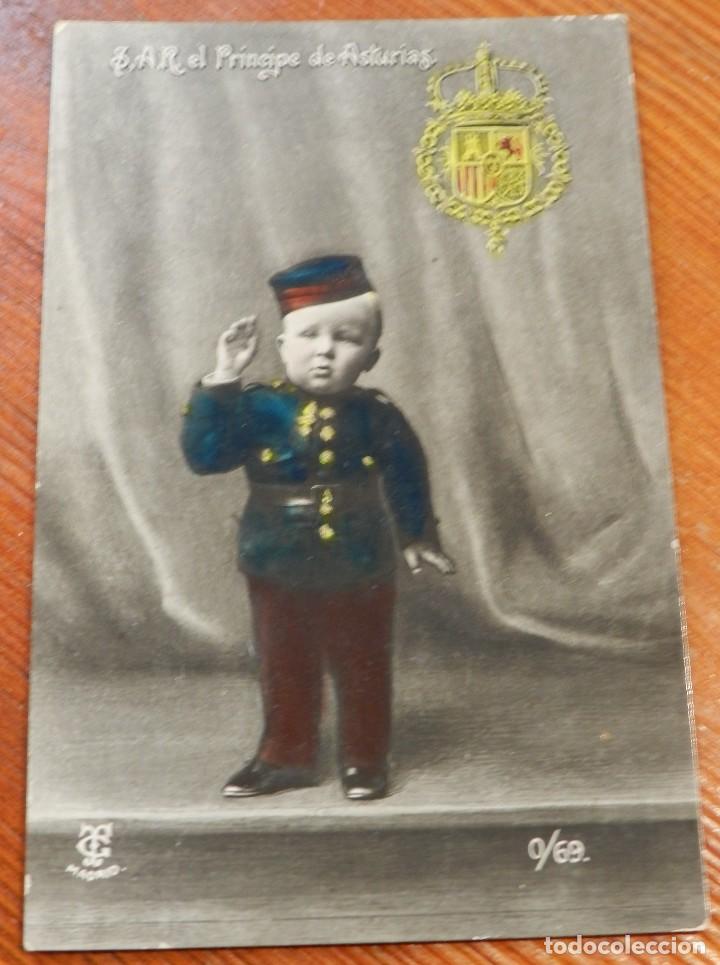 Militaria: FOTO POSTAL DEL PRINCIPE DE ASTURIAS, ED. T.C. MADRID, NO CIRCULADA. ESCRITA EN 1907.
