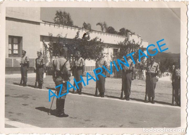 Militaria: LEGION, ANTIGUA FOTOGRAFIA DE LEGIONARIOS, 100X70MM