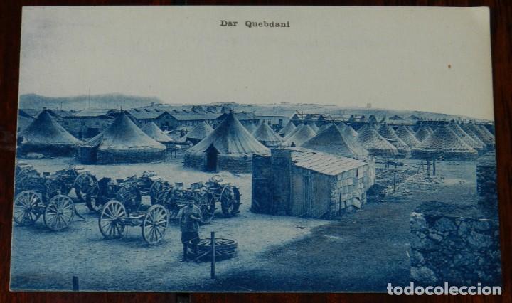 Military Antiques: POSTAL DE LA GUERRA DEL RIF, DAR QUEBANI, ED. M. ARRIBAS, NO CIRCULADA.