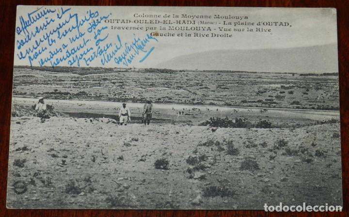 Military Antiques: POSTAL DE OUTAD-OULED-EL-HADJ, MARRUECOS, N. 31, NO CIRCULADA, ESCRITA EN 1910.