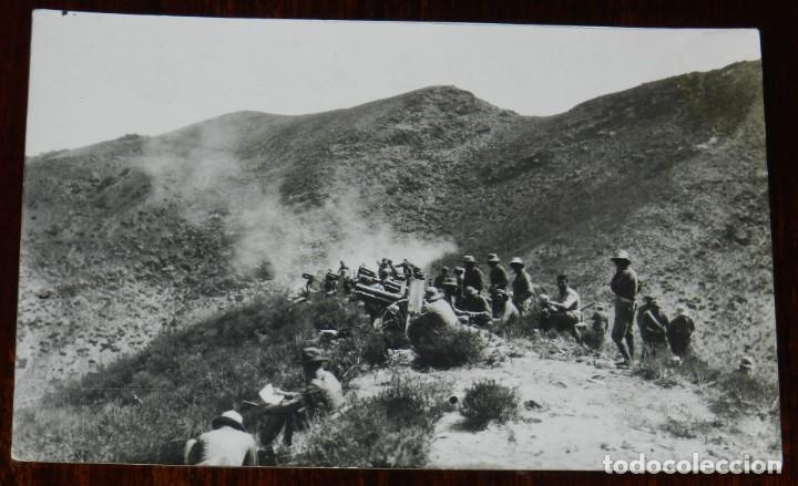 Military Antiques: FOTO POSTAL DE LA CAMPA&Ntilde;A DE RIF, A&Ntilde;O 1926, NO CIRCULADA.