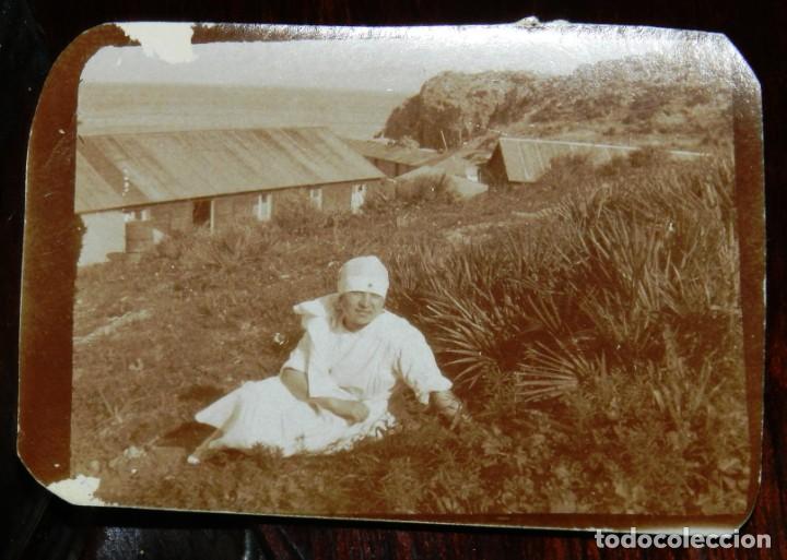 Militaria: Fotografia de el Hospital de Cala Bonita, Marruecos, Guerra del Rif, Cruz Roja en Marruecos, a&ntilde;o 192
