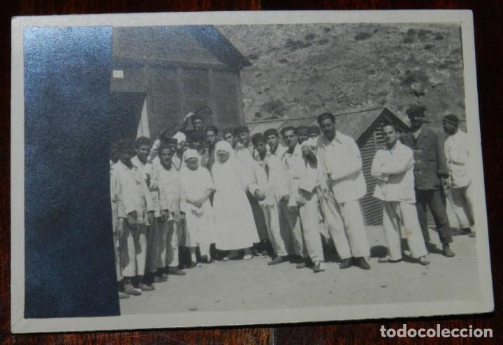 Militaria: Fotografia de el Hospital de Cala Bonita, Marruecos, Guerra del Rif, Cruz Roja en Marruecos, a&ntilde;o 192