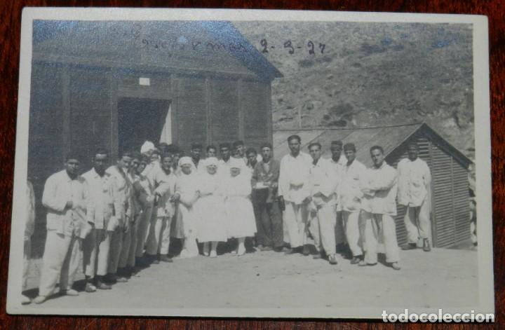 Militaria: Fotografia de el Hospital de Cala Bonita, Marruecos, Guerra del Rif, Cruz Roja en Marruecos, a&ntilde;o 192