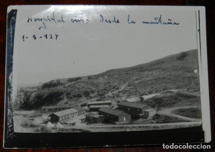 Militaria: Fotografia de el Hospital de Cala Bonita, Marruecos, Guerra del Rif, Cruz Roja en Marruecos, a&ntilde;o 192