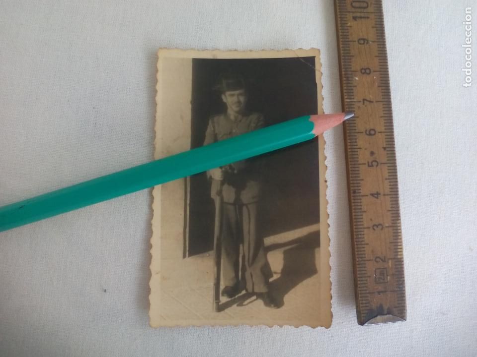 Militaria: ANTIGUA FOTOGRAF&Iacute;A, GUARDIA CIVIL A&Ntilde;OS 40-50. 1947 EN PON DE SUERT. LERIDA