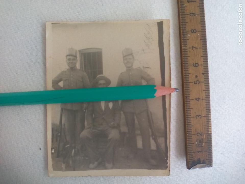 Militaria: ANTIGUA FOTOGRAF&Iacute;A, SOLDADOS, MILITARES ESPA&Ntilde;OLES.