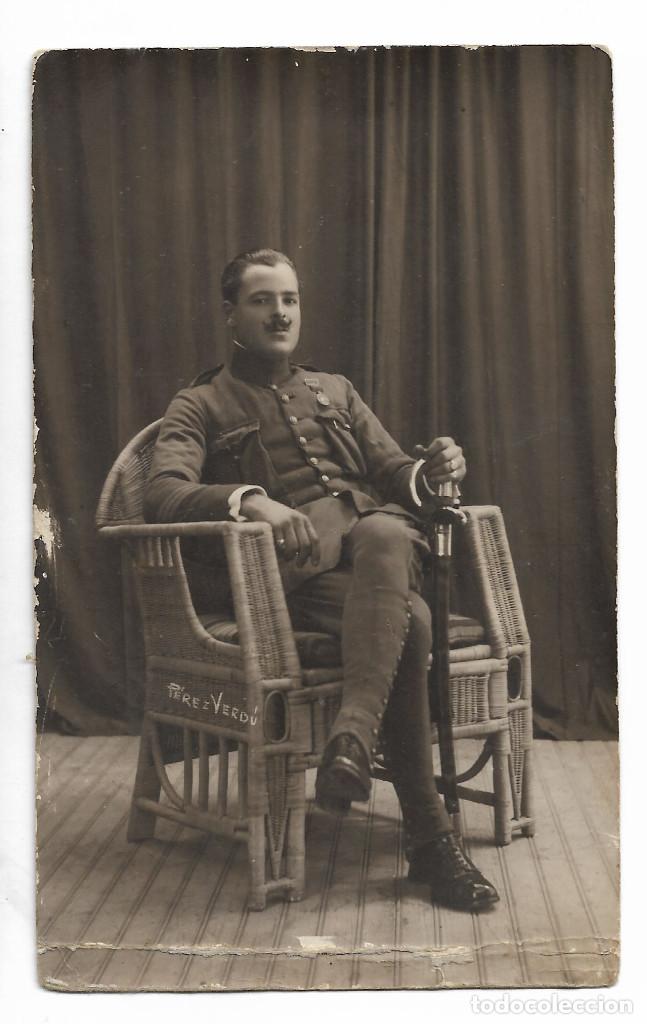 Military Antiques: Cabo condecorado Fotografia Perez Verd&uacute;