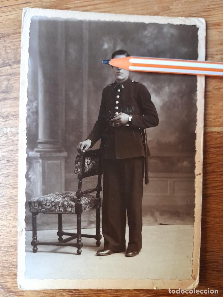 Military Antiques: Fotograf&iacute;a guardia del Cuerpo de Seguridad 2&ordf; II Rep&uacute;blica