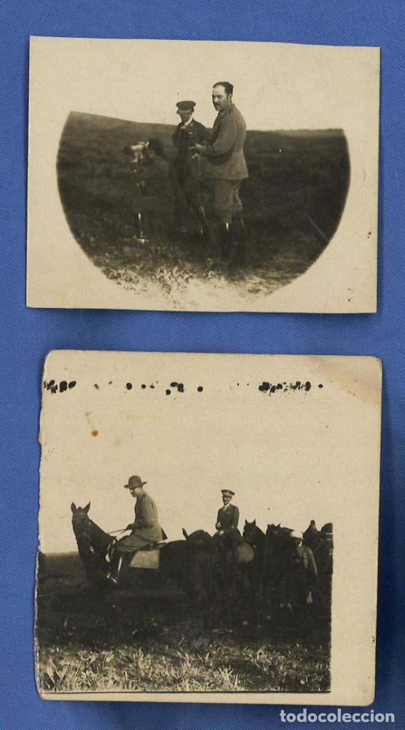 Militaria: Regulares de Larache, 1925. Dos fotograf&iacute;as