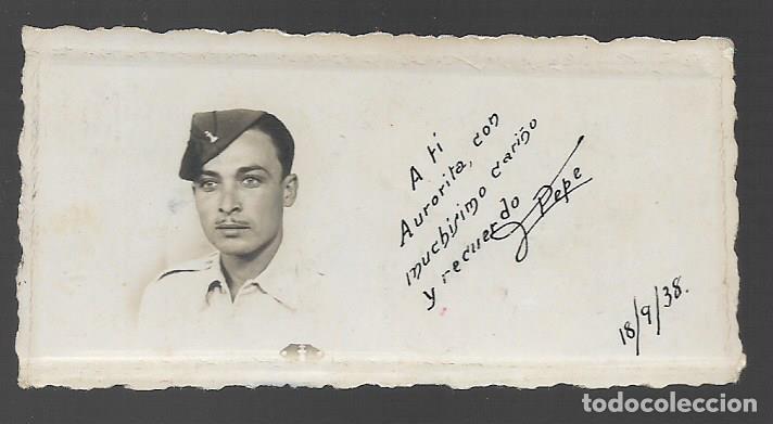 Militaria: FOTOGRAFIA MILITAR,- MIDE: 8,50 X 4 C.M. VER FOTO