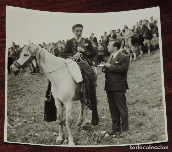 Militaria: FOTOGRAFIA DEL SECRETARIO DE LA HERMANDAD MILITAR DE LA SANTISIMA TRINIDAD, MIDE 13 X 11,8 CMS.