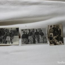 Militaria: TRES FOTOGRAFIAS FALANGISTAS 18 JULIO 1944, ELDA, FOTOGRAFO HNOS GARCIA, ALICANTE