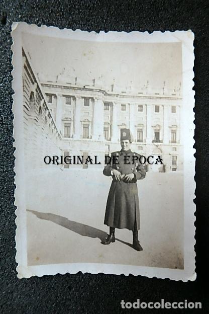 Military Antiques: (JX-210508)Fotografia de la Guardia Mora de Franco ,medidas 8,50 cm x 6,00 cm .