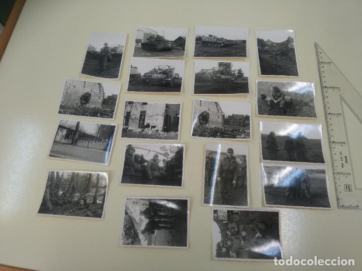 Militaria: LOTE DE 18 FOTOS DE SOLDADOS, MILITARES CREO QUE ALEMANES EN LOS A&Ntilde;OS 50. ALEMANIA-60