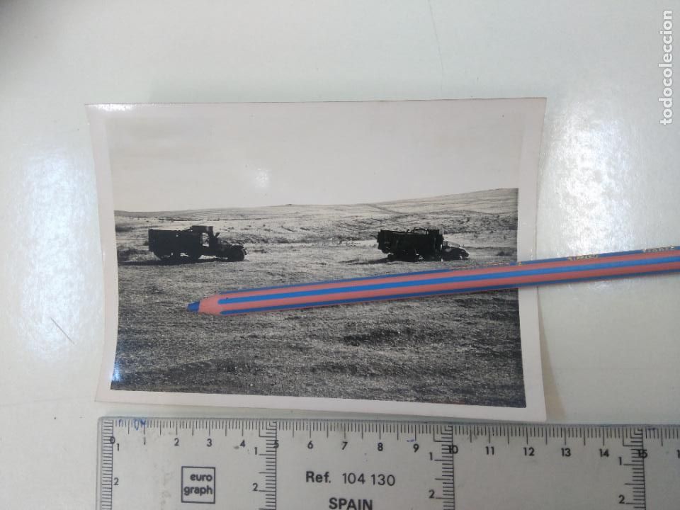 Militaria: FOTOS DE SOLDADOS, MILITARES CREO QUE ALEMANES EN LOS A&Ntilde;OS 50. ALEMANIA, vehiculos 13 x 9 cm