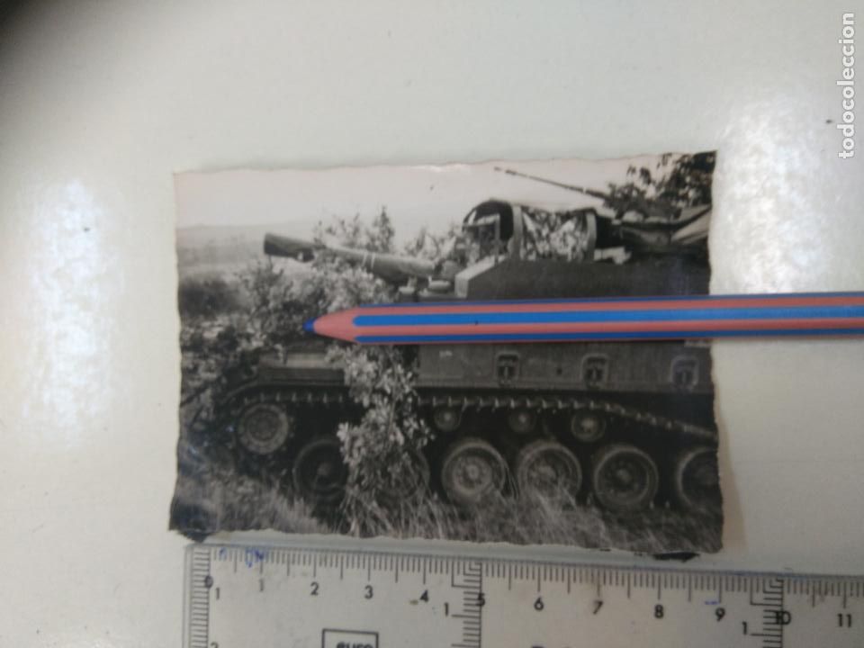 Militaria: FOTOS CREO QUE LOS A&Ntilde;OS 50. ALEMANIA, tanque 9,6 x 6,7 cm