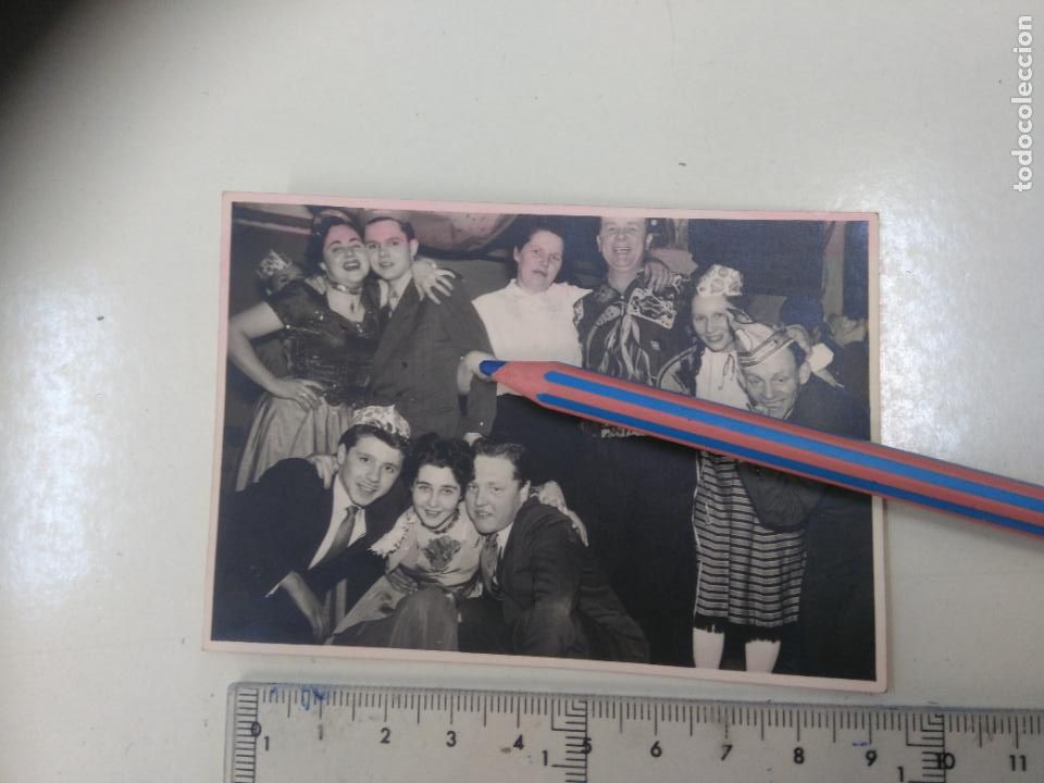 Militaria: FOTOS CREO QUE DE LOS A&Ntilde;OS 50. ALEMANIA, EN UNA FIESTA , 10 x 7 cm