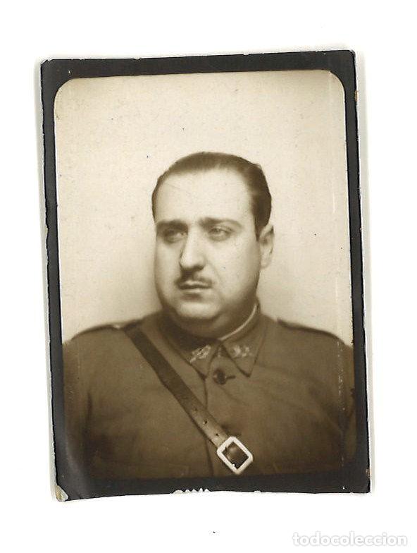 Militaria: Foto carnet de militar de infanter&iacute;a. 1936