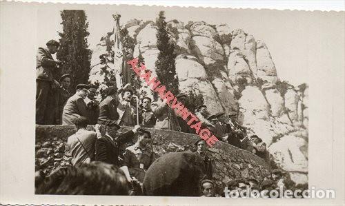 Military Antiques: A&Ntilde;OS 50, ESPECTACULAR FOTOGRAFIA ACTO CARLISTA, REQUETES, 14X9 CMS