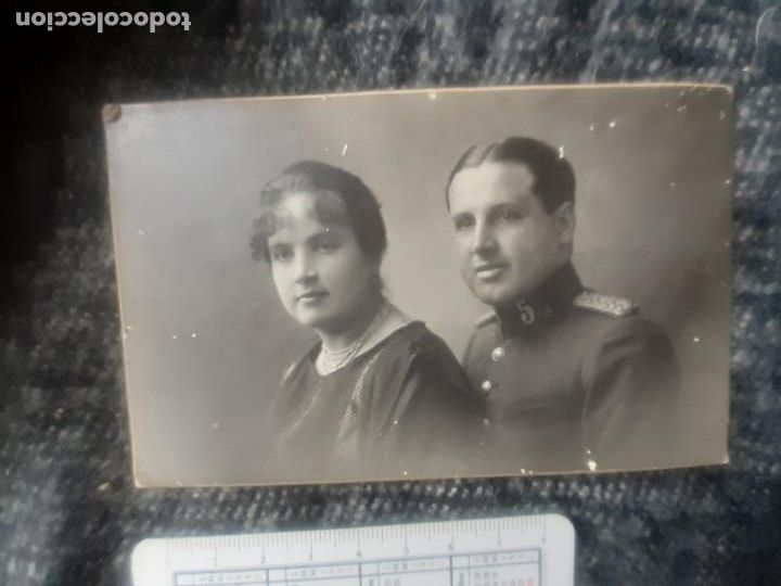 Militaria: Militar. No se indica fot&oacute;grafo. Soporte de cart&oacute;n. Tarjeta postal