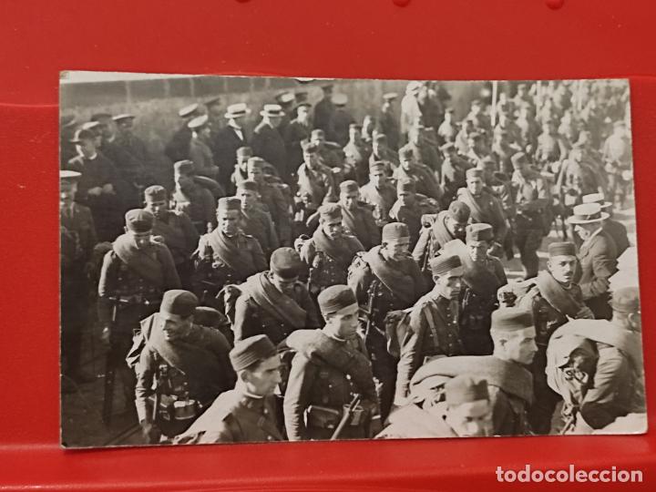 Militaria: MILITARES SOLDADOS EPOCA ALFONSINA O SIMILAR DORSO POSTAL SC