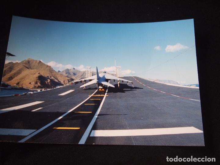 Militaria: FOTOGRAFIA AVION PORTA AVION