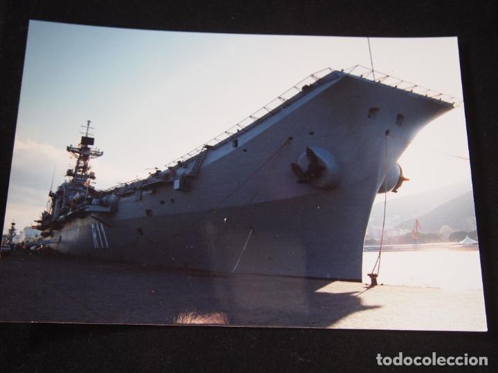 Militaria: FOTOGRAFIA PORTA AVION