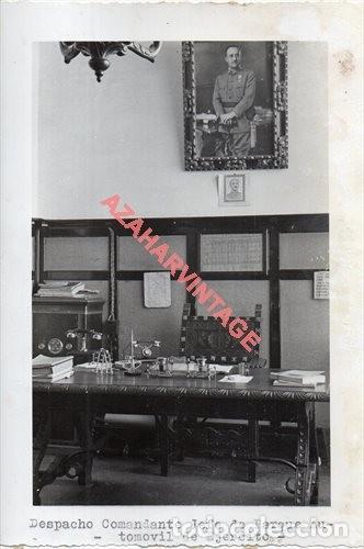 Military Antiques: A&Ntilde;OS 40, CUARTEL EJERCITO DEL SUR, AUTOMOVILISMO,DESPACHO COMANDANTE JEFE,128X178MM