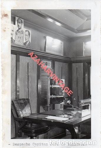 Military Antiques: A&Ntilde;OS 40, CUARTEL EJERCITO DEL SUR, AUTOMOVILISMO,DESPACHO CAPITAN JEFE,128X178MM