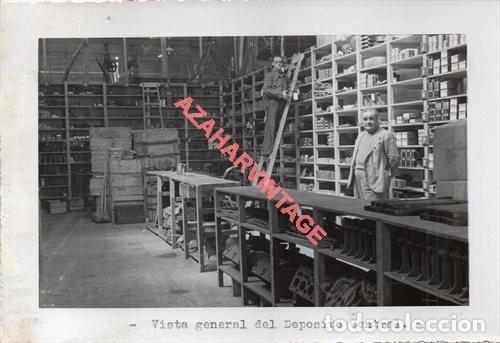 Militaria: A&Ntilde;OS 40, CUARTEL EJERCITO DEL SUR,AUTOMOVILISMO, DEPOSITO CENTRAL, 128X178MM