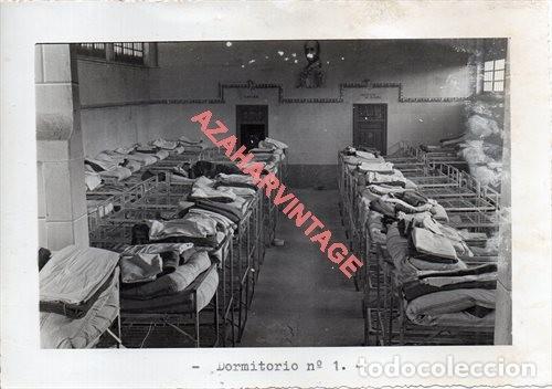 Militaria: A&Ntilde;OS 40, CUARTEL EJERCITO DEL SUR,AUTOMOVILISMO, DORMITORIO, 128X178MM