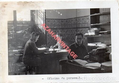 Militaria: A&Ntilde;OS 40, CUARTEL EJERCITO DEL SUR,AUTOMOVILISMO, OFICINA DE PERSONAL, 128X178MM