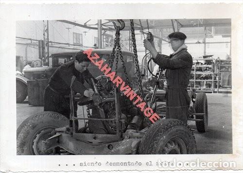Militaria: A&Ntilde;OS 40, CUARTEL EJERCITO DEL SUR,AUTOMOVILISMO, COMPA&Ntilde;IA, REPARACION,128X178MM