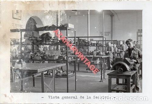 Militaria: A&Ntilde;OS 40, CUARTEL EJERCITO DEL SUR,AUTOMOVILISMO, COMPA&Ntilde;IA, VISTA SECCION,128X178MM
