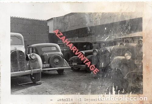 Militaria: A&Ntilde;OS 40, CUARTEL EJERCITO DEL SUR,AUTOMOVILISMO, COMPA&Ntilde;IA, DEPOSITO,128X178MM